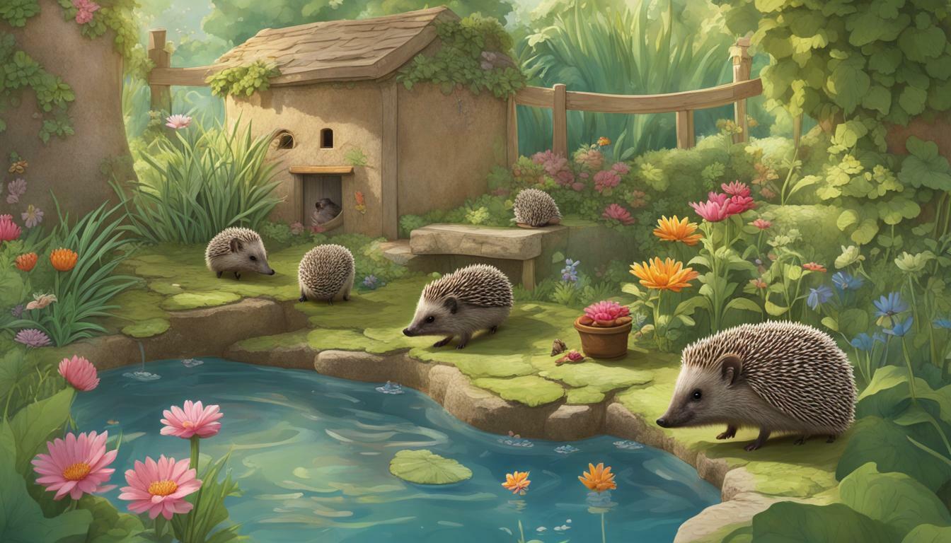 Hedgehog-friendly garden tips