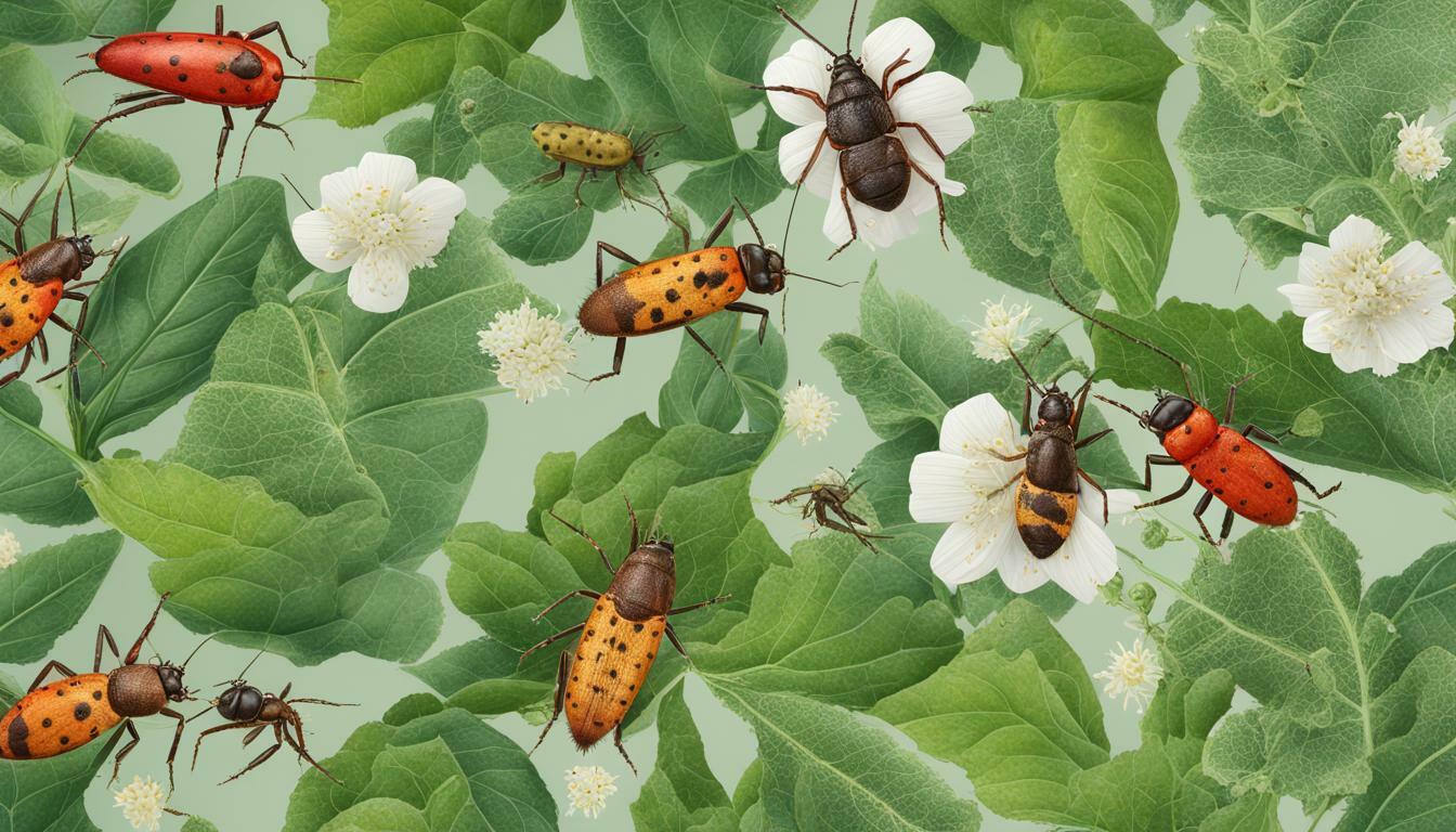 Pests common to aromatic plants