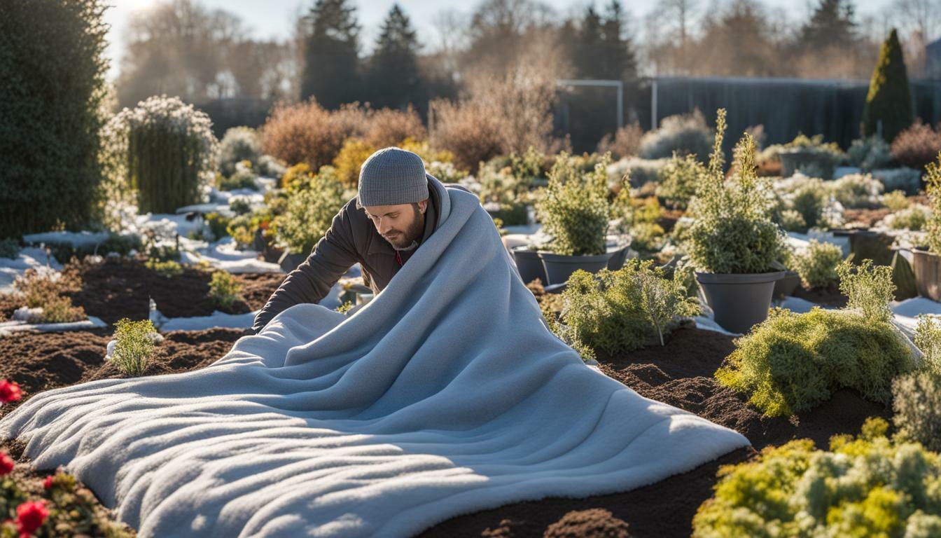 Protecting plants from late spring frosts